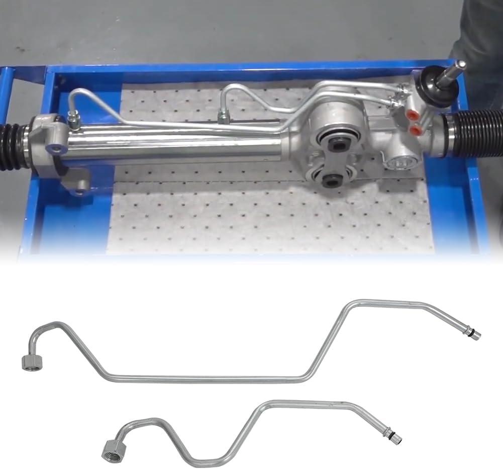 For 2008-2014 Tahoe Suburban Avalanche Rack Pinion Transfer Lines Hard lines on Rack Replacement For 15254059 15254058