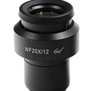 Microscope Kit WF20X 12mm Microscope Eyepiece 20X Super Wide Field high Eye Point micropaneling Lens Accessories Eye Cups Mount 30mm Microscope Lens Adapters