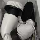 Electric Spin Scrubber, Cordless Cleaning Brush with 180 Min Runtime, 3-Speed, 7 Replaceable Brush Heads & Long Detachable Handle, LCD Display (RPM/Torque/Battery), for Bathroom, Kitchen, Tile