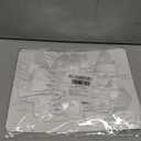 White Bows with Twist Ties 3.5 Inch Pre-Tied Double Satin Ribbon Bows for Gift Wrapping, Crafts, Wedding Decor, Treat Bags, Candy Apple, Cake Pops, Party Favors, Baby Shower (24 Pack)