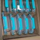 M MCIRCO 10-Pack 22 Oz Glass Meal Prep Containers with Lids - Microwave, Oven, Freezer & Dishwasher Safe - Green