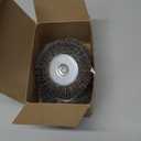 Wire Brush for Drill, 3pcs 4 Inch Wire Wheel Brush Cup Set, 0.012 Inch Coarse Carbon Steel Crimped Wire Wheel Brush with 1/4-Inch Hex Shank for Rust Removal, Clean Paint ,Corrosion