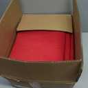 Sancua 8 Pack Christmas Red Round Tablecloth 120 Inch Fit 48-96 Inch Tables