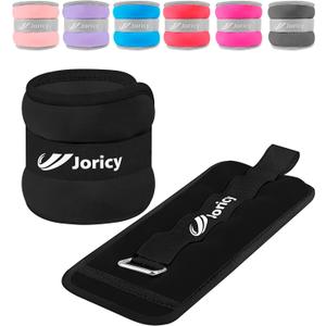 Ankle Weights A Pair of 1/2/3/4/6/8/10/12/20 LBS Wrist Leg Arm Weights for Women Men kids child with Adjustable Straps, Strength weighted for Physical Therapy Running Walking Fitness Gym Workout