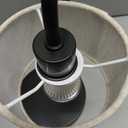 Candle Warmer Lamp with Timer, Dimmable Candle Wax Warmer Candle Lamp Warmer with 2 Bulbs, House Warming Gifts Christmas Gifts for Women Bedroom Home Decor (Linen-Upgraded)