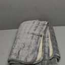 JPGGD Velvet Couch Covers for Sofa, Sofa Covers Washable Sectional, Large Anti-Slip Sofa Slipcovers for 3-4 Cusions and L-Shaped Sofas(1pc, Dark Grey,36"×94")