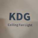 KDG 15.8" Low Profile LED Ceiling Fans with Light, Reversible Flush Mount with Remote and 6 Winds Speeds Fan Lighting, 3 Colors Dimmable for Bedroom, Living Room, Kids, Dinning Room, Kitchen (Black)