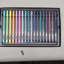 90 Colors Gel Pens for Coloring and Note Taking, Super Smooth Fine Point Gel Ink, Vibrant Assorted Colors, Quick Dry, No Smear