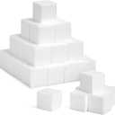Craft Foam Blocks - 36-Piece Polystyrene Foam Blocks, 5.1 x 5.1 x 5.1 cm