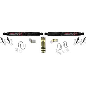 Skyjacker 8270 Dual Steering Stabilizer Kit (for Dodge Ram 1500/2500/3500 - Black)