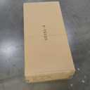 ELAFROS Utility Cart with Ergonomic Handle and Built-in Tool Compartments - 37.5" x 17" Work Cart W/Deep Shelves Safely Holds up to 550 lbs - 2 Tier Rolling Cart, Black