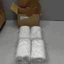 Child Proof Outlet Box Cover, Double Lock System, White, Large Interior Space 4 Pack
