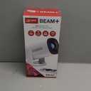 Projector, 4K UHD Pixi Beam Portable Projector with WiFi and Bluetooth, 180 Rotatable Auto Keystone Correction, Eye-Friendly Design, for Reading, Playing, Home Theater