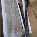 ELEGANT Frameless Bifold Shower Door 36 in.W x 72 in.H Pivot Swing Shower Doors with 1/4 in. Clear Tempered Shower Glass Panel in Matte Black Semi-Frameless Shower Door