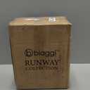 biaggi Runway Hybrid Expandable Underseat Carry-On  Lightweight TSA-Approved Polycarbonate Travel Bag, Perfect for Getaways & Long Weekends (Expandable Underseater, Navy Blue)
