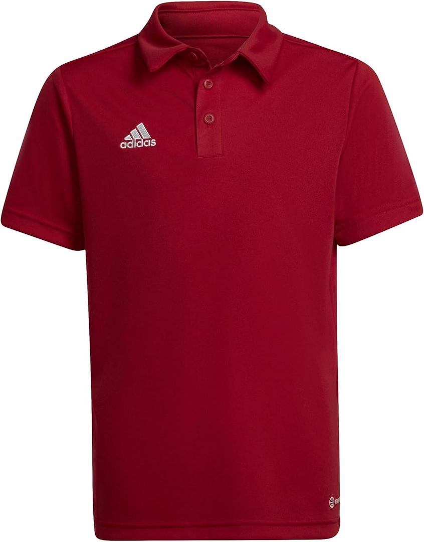 Adidas Unisex-Kids Entrada 22 Polo Shirt (Medium, Team Power Red)