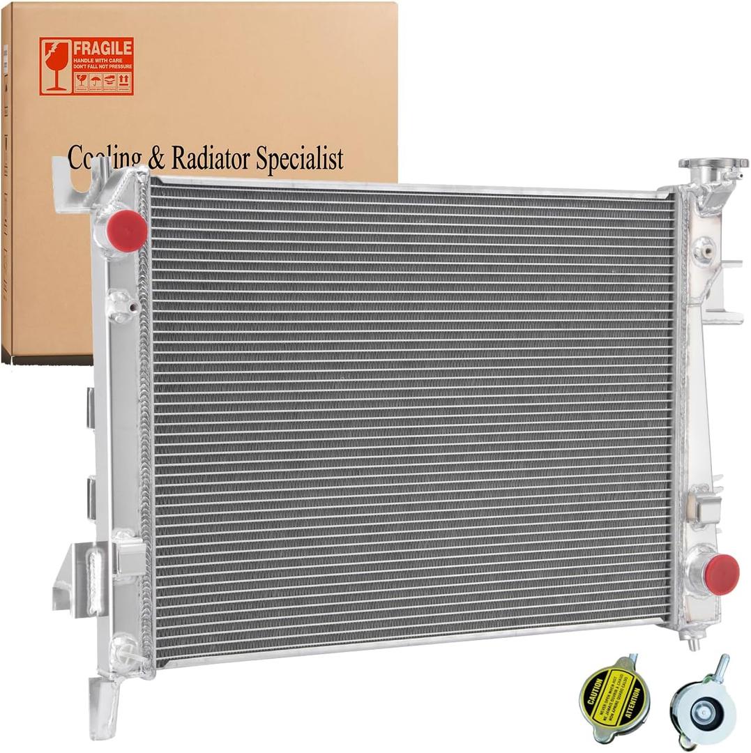 5.7L Aluminum Radiator Replacement for 2004-2009 Dodge Ram 1500 2500 3500,2005 Ram 4000 Hemi Engine