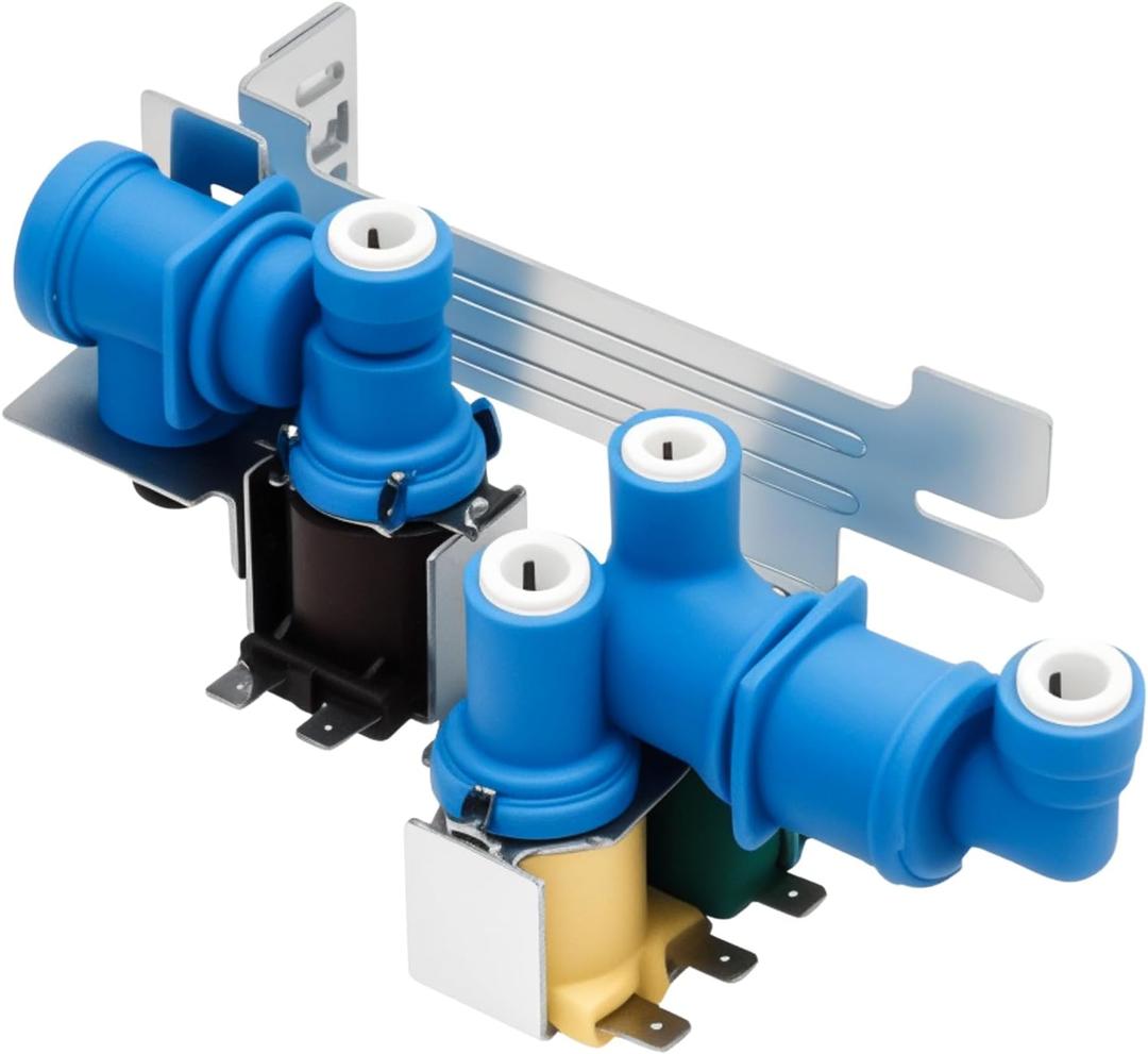 Upgraded Replacement for 242252702 K-76150 241734301 Refrigerator Water Inlet Valve Compatible with Frigidaire Kenmore Electrolux Ice Maker WV2702 240321801 241636701 240531101 More