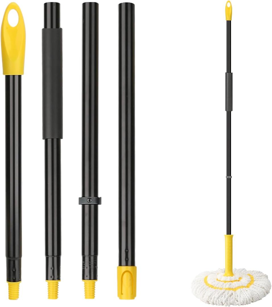 KeFanta Self-Wringing Twist Mop Replacement Handle, Heavy Duty Mop Handle Refills (Not Include Mop Head)