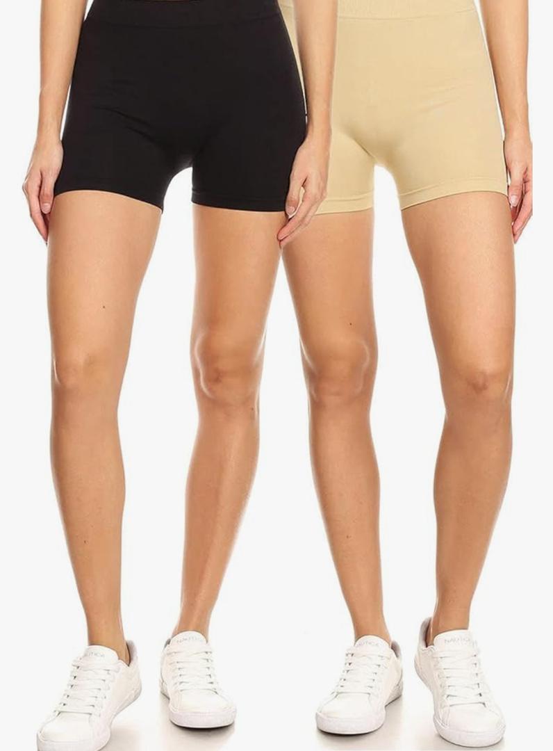 Urban Look Womens Comfortable Seamless Slip Boyshorts for Under Dress M