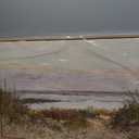 crmotu Beach Framed Wall Art, Coastal Landscape Canvas Prints, Ocean Wave Vintage Wall Decor, Nature Scenery Rustic Wall Paintings for Living Room Bedroom Bathroom Kitchen Decorations 20x30in (20L" x 30W")