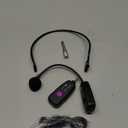 XIAOKOA UHF Wireless Headset Microphone: Cordless Head Mic System, USB-C Charging Microphones, 164ft Range - for Voice Amplifier Speaker Teaching Tour Guides Fitness Instructor