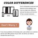 18" Straight Wrap Around Ponytail Human Hair Extensions for Women 70gram Chocolate Brown 4#