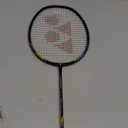 YONEX Nanoray 10F Hi-Flex Pre-Strung Badminton Racquet (Black)