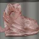 LIQWEI Long Hair Bonnet for Sleeping, Satin Bonnet for Long Hairs, Bonnets for Kids Tie Sleep Cap, Braid Toddler Curly Hair(Pink)