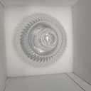 Glass Dome Essential Oil Diffuser with Glass Reservoir & Wood Base-Plastic Free, 200ml Ultrasonic Diffuser for Aromatherapy with Timer 7 Color Light Auto-Off for Home Office Yoga Dark Brown