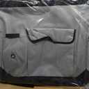36 Inch Collapsible Dog Crate for Large Dogs, Travel Dog Crate Grey