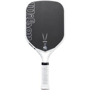 Wilson Vesper Lite Pickleball Paddle - Grip Size 1-4 1/8", Black/White