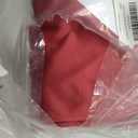 10x10ft Wrinkle Free Burgundy Backdrop Curtain for Parties Soft Fabric Drapes Wedding Curtain Backdrop for Birthday Party Decorations Background for Photography 5x10ft, 2 Panels