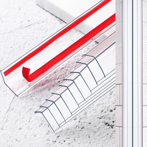 Beeveer Clear Self Adhesive Wall Corner Protector Walls Edge Protector Wall Corner Guard Easy to Install Furniture Edge Safety Bumpers Cover Pointed Furniture for Baby(Set of 10, 31.5'' X 1.18'')