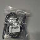 2 x Christmas Stocking Hooks,Non Slip Vinyl Coated Stocking Holder for Mantle Set of 4 Pack, Black Metal Stocking Hanger with Rubber Coated Stocking Hooks for Christmas Party Decorations