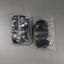 X AUTOHAUX Black Brake Foot Pedals Pad Kit Non-Slip No Drill Aluminum Alloy Accelerator Pedal Covers for Toyota Corolla RAV4 2014-2018