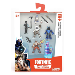 Fortnite Battle Royale Collection Squad Pack Ice King, SGT. Winter, Lynx, Zenith