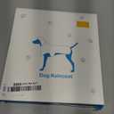 Ezierfy Reflective Dog Raincoat - Adjustable Waterproof Raincoat for Dogs, Lightweight Dog Hooded Slicker Rain Coat Poncho (Yellow, Medium)