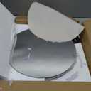 12" Round Mirror Centerpieces for Tables, 12Pcs Glass Mirror Trays for Wedding, Party, Christmas Decorations