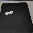 Appliance Slider 360 Rolling Tray for Coffee Maker Bamboo Coffee Pot Slider Tray Countertop Rotation Sliding Tray with Wheels, Small Appliances Mat Black (Small 11.8"  9.8"  0.6")