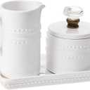 Farmhouse Inspired Vintage Doorknob Cream and Sugar Set