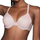 Vanity Fair Women's Bra with 2-Way Convertible Straps, Body Caress Full Coverage, Lightly Lined Cups up to DD Size 38D (Quartz)