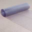 ES Robbins 184016 Vinyl Ribbed Carpet Runner, 36" x 20', Clear