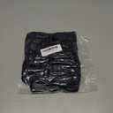 Women Y2K Layered Ruffle Chiffon Mini Skirt (Black, M)