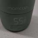 Momcozy Portable Milk Warmer for Travel  Dual Heating Modes for Breast Milk & Water, Portable Bottle Warmer with Fast Heating & Long Battery Life, 17 Ounces Large Capacity to Meet Your All-Day Needs (Green)