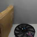BLACKHORSE-RACING 16" 16 inch Electric Radiator Fan High 3000 + CFM Thermostat Wiring Switch Relay Kit Black