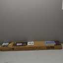 Art3d Peel and Stick Floor Tile Vinyl Wood Plank 36-Pack 54 Sq.Ft, Brown Stone, Rigid Surface Hard Core Easy DIY Self-Adhesive Flooring (36 x 6 x 0.1 inches)