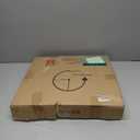 FLEBLE Large Wall Clocks for Living Room Decor Big Modern Decortive Wall Clock with Pendulum Battery Operated for Home Bedroom Office Kitchen 20 inch Unique Wood Hanging Clock Silent Non-Ticking