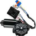A-Premium Left Driver Side Headlight Headlamp Motor Compatible with Chevrolet Corvette 2000 2001 2002 2003 2004 5.7L