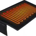 Heated Camping Chair Pad, Heated Seat Cushion, 17" Portable Heated Stadium Seats for Bleachers, Lightweight USB Stadium Seat Cushion Heating Seat Pad (Battery Not Included) (19in)